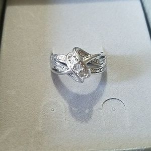 Zales sterling silver ring